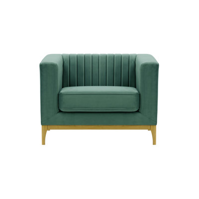 Bullis Velvet Armchair