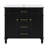 36" Solid Wood & MDF Vanity Combo With Sink, Heavy-Duty Storage Cabinet With Soft-Close Doors & 3 Drawers (White / Black / Green)-135401194