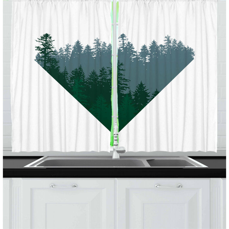 Tailored Kitchen Curtain