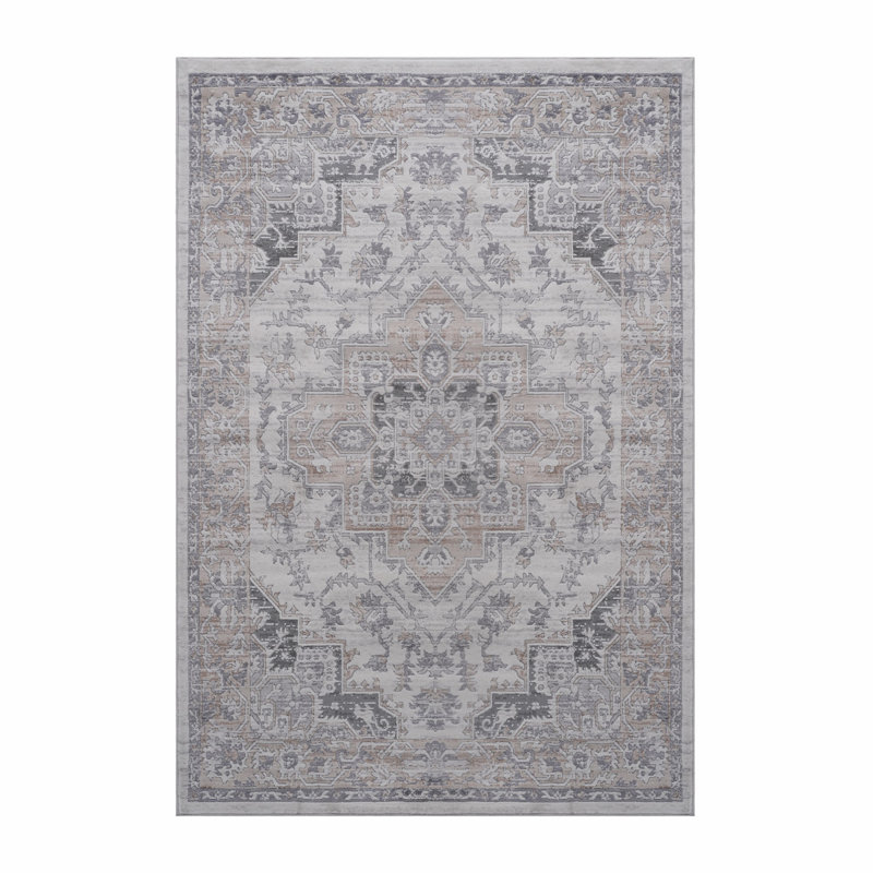 Indoor Oriental Rug, Area Rug For Living Room, Dining Room, Bedroom, Rectangle 2' x 3'