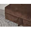 Canapé modulaire avec repose-pieds Breylon, meubles modulaires rembourrés en polyester-921715381