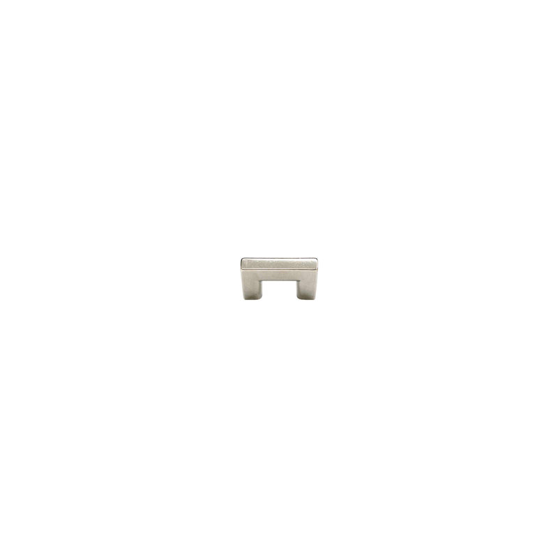 Rail Center to Center Cabinet Pull, White Bronze Light, 12"