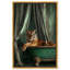 «Elegant Tiger Bath Canvas» par Notoriart-105310115-105310118