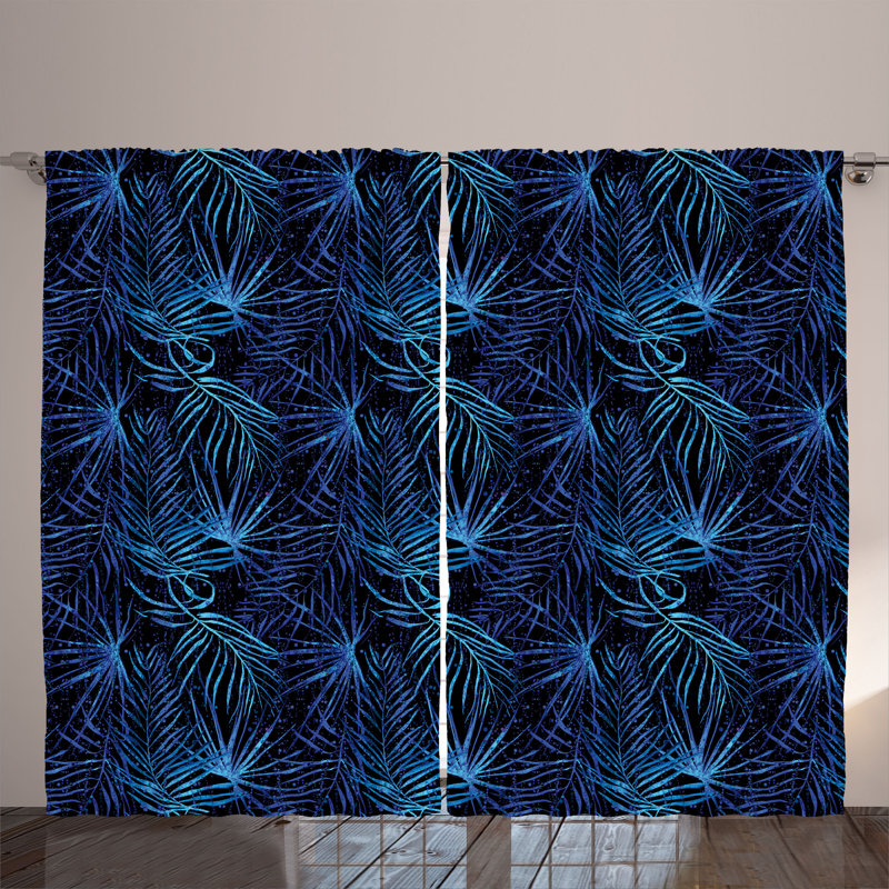 Semi Sheer Curtain Pair