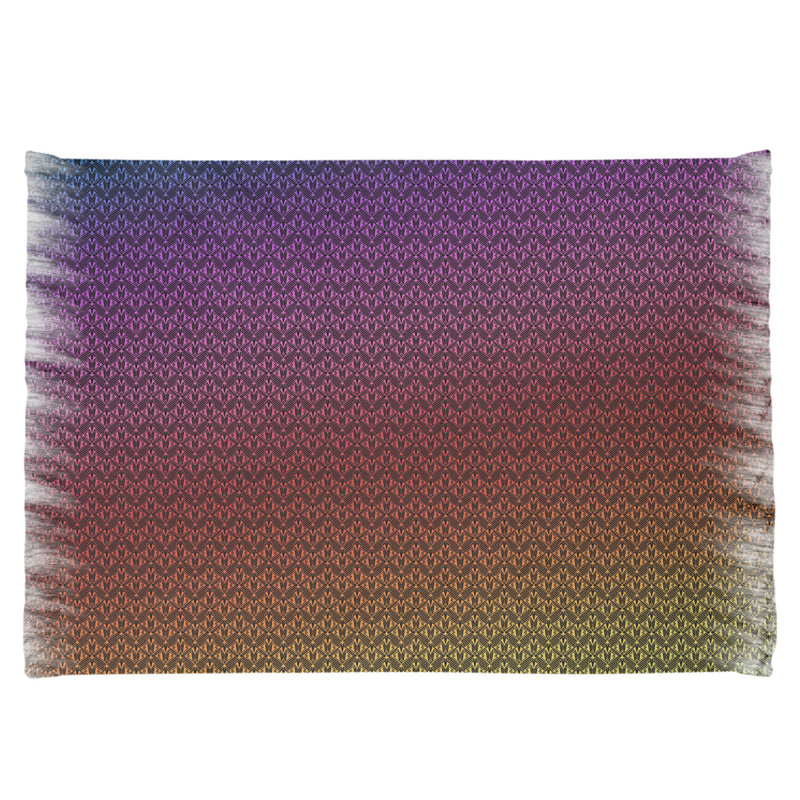 Tapis rose/jaune autre art déco Mcguigan, Oui