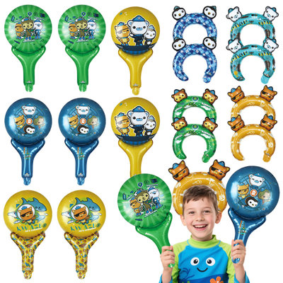 Octonauts Party Decoration Balloons, 16 Pcs of Octonauts Balloons