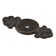 Emtek Tuscany Bronze Backplate for Knob