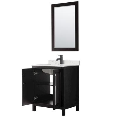 Daria 30'' Single Bathroom Vanity with Quartz Top