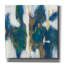 Art mural sur toile Wrought Studio ™ «Blue Texture 1 Gold» par Danhui Nai-1583713560