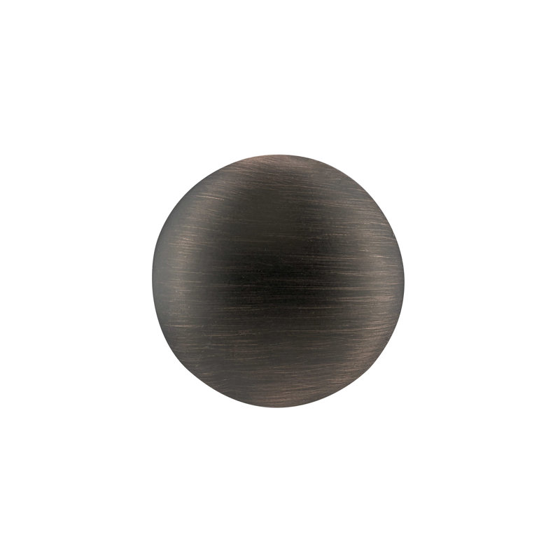 Poignée ronde 1 3/16" de diamètre Expression, Bronze huilé et brossé