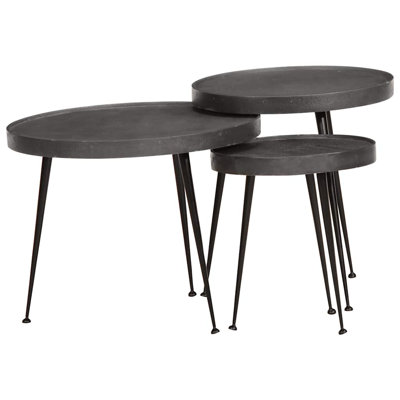 Coffee Table 3 Pcs Engineered Wood