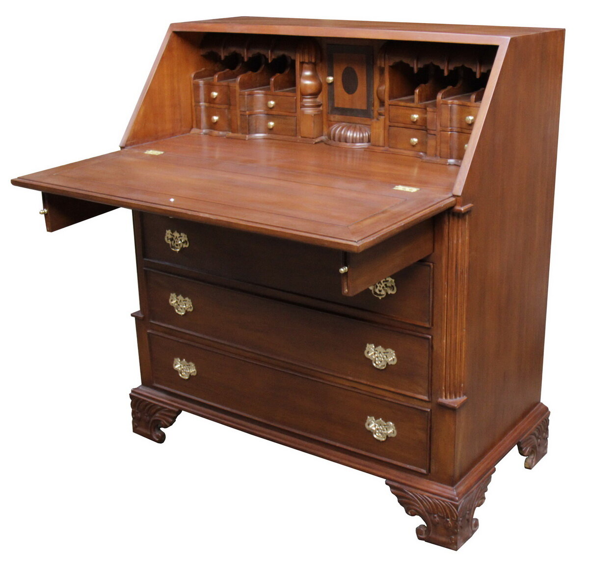 Secretary type outlet desk