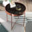 Sevenoaks Glass Top End Table