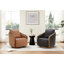 Fauteuil demi-tonneau pivotant l 32 po Nieve-1132893109
