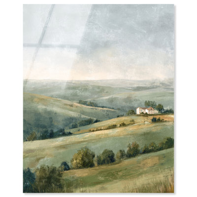 «Hazy Valley III», reproduction d'art acrylique sur toile par Living Art