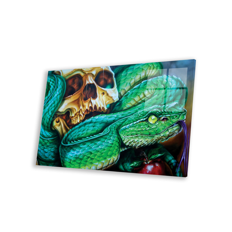 La tentation par Derek Turcotte - reproduction sur plastique / acrylique