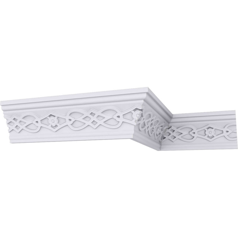 Moulure couronnée H 2 3/4 po x P 1 5/8 po x F 3 1/8 po x L 94 1/2 po