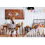 Magnetic Memo Board Whiteboard - 120 x 60 cm - With Marker and Magnets - Old brick wall