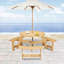Outdoor 6 person picnic table-1736229334