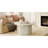 Torron Lift Top Round Coffee Table with Drum Base-1146926478