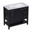 Ensemble de meuble-lavabo 36 po avec lavabo, 1 armoire et 3 tiroirs-342568866