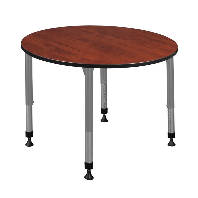 Kee 40" L Breakroom Table, Cherry, 34" H x 48" L x 48" W