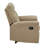 Bassanio Chenille Fabric Manual Recliner-1554222534