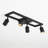 23.4'' 4 -Light Fixed Track Track Kit with Adjustable Head-71246059