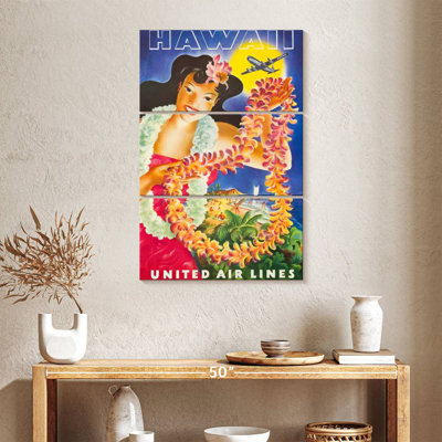 Masam Hawaii Travel Poster