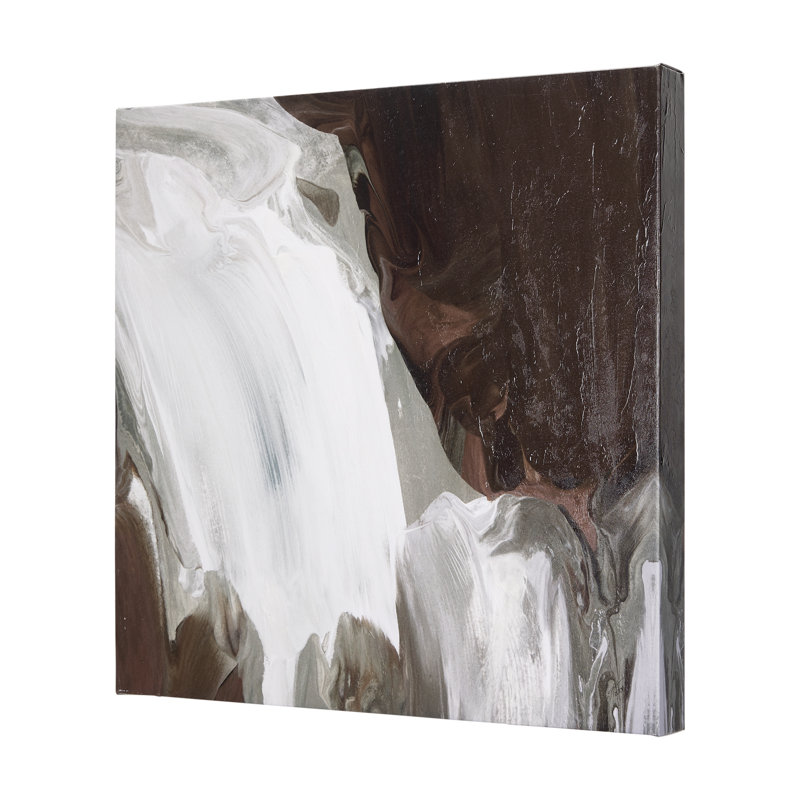 Harmonic VI a Hand Embelished Textured Canvas, 41" H x 41" W x 3" D