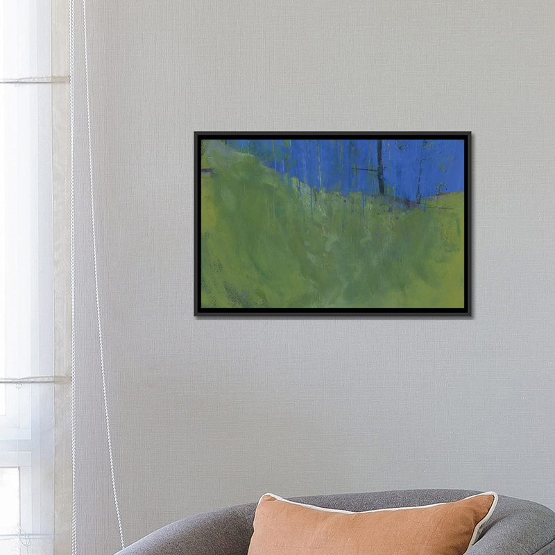 Impression sur toile, H 18 po x l 26 po x P 1,5 po, Toile encadrée noire, Pas de tapis