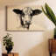 «Charcoal Cow II», toile tendue avec châssis-1235000639