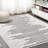 Exmore Berber Stripe Geometric Ivory/Black Indoor/Outdoor Rug-1519655962