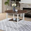 Ensemble de table ronde avec 4 chaises