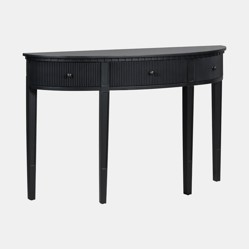 Commode à 3 tiroirs, Noir