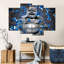 «Buddha Fat Buddha», ensemble de 4 impressions sur toile par NirvanaDesigns-93061376