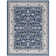 Anmie Oriental Dark Blue/Cream Area Rug
