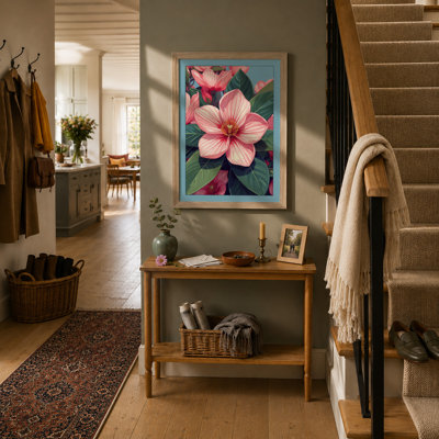 Blooming Petals Botanical - Framed Print