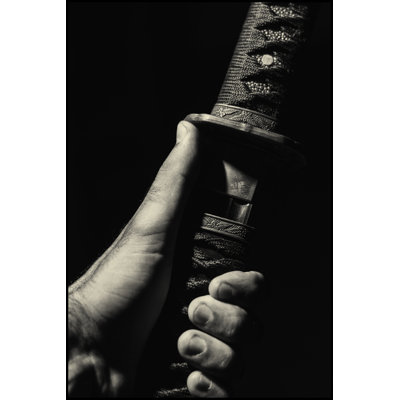 Épée japonaise Katana par Daviddobleene - photographie sur toile tendue
