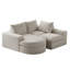 Canapé modulaire en chenille 2 pièces-1399632201