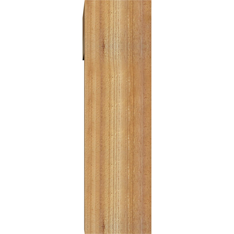Support de bloc olympique avec entretoise décalée, 28 po x 28 po, Cèdre rouge occidental de l 8 po (scié brut)