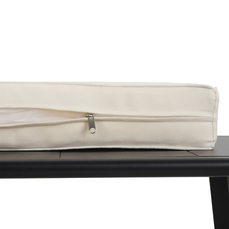 Ensemble de sièges d'extérieur durables et confortables, Beige, Noir