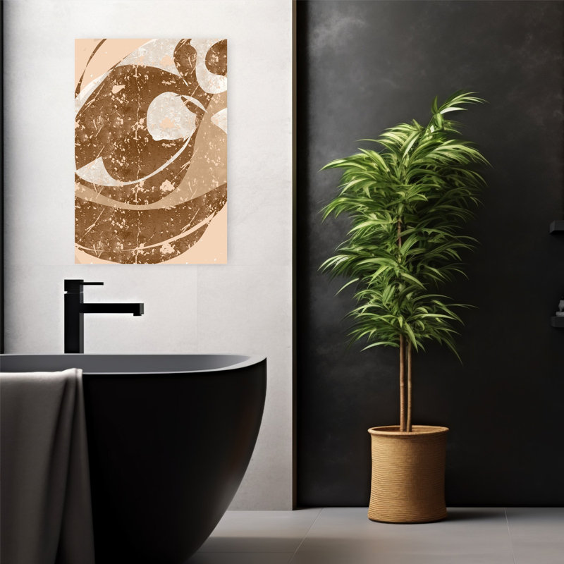 Art contemporain, art contemporain abstrait, H 24 po x l 16 po