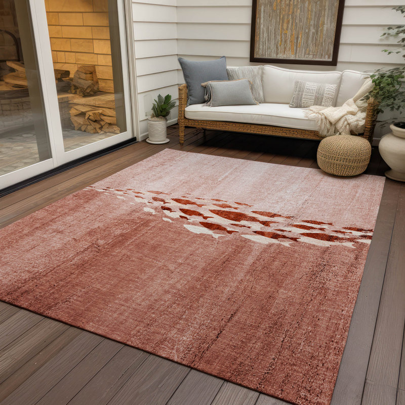 Kinslee Animal Print Indoor / Outdoor Rug, Rectangle 5' x 7'6"