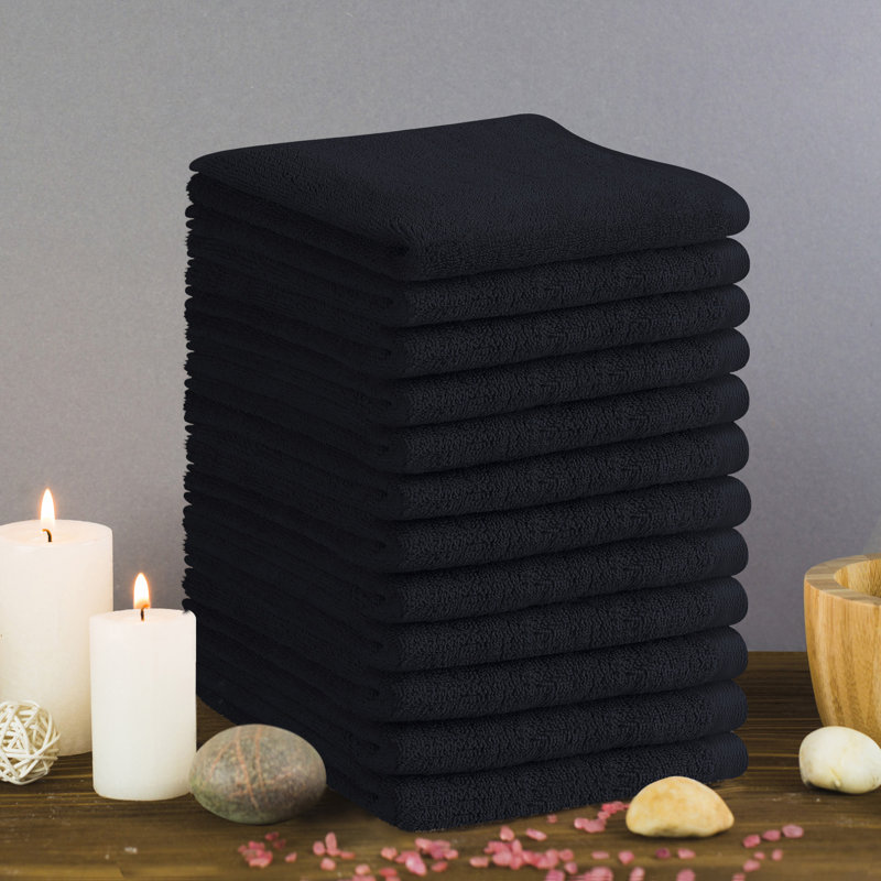 Masino Face Cloth 30x30, Black