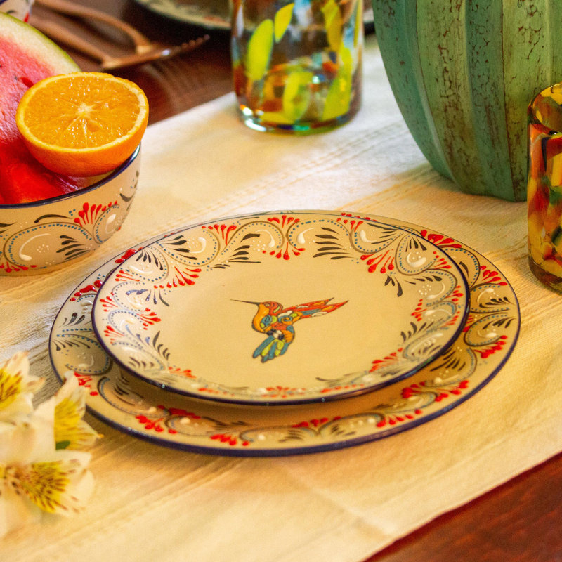 Assiettes à salade en céramique Pearsons (paire)