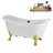 59" Streamline Clawfoot Tub,Tray,Drain, Clawfeet-101628977-102220281