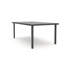 Table de salle à manger rectangulaire Jaspe Aluminium