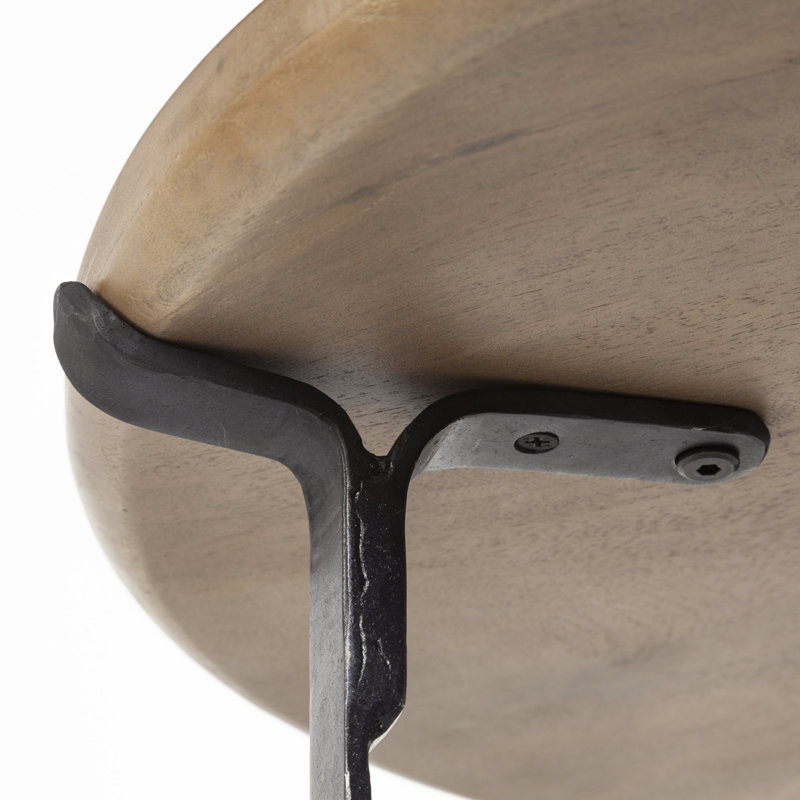 Solid Wood Nesting End Table