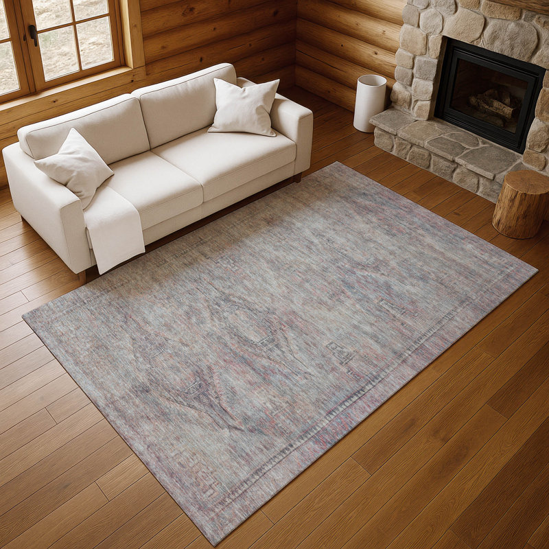 Premium Machine Washable Marasco AMF1631 Global Rug, Rectangle 2'6" x 3'10"